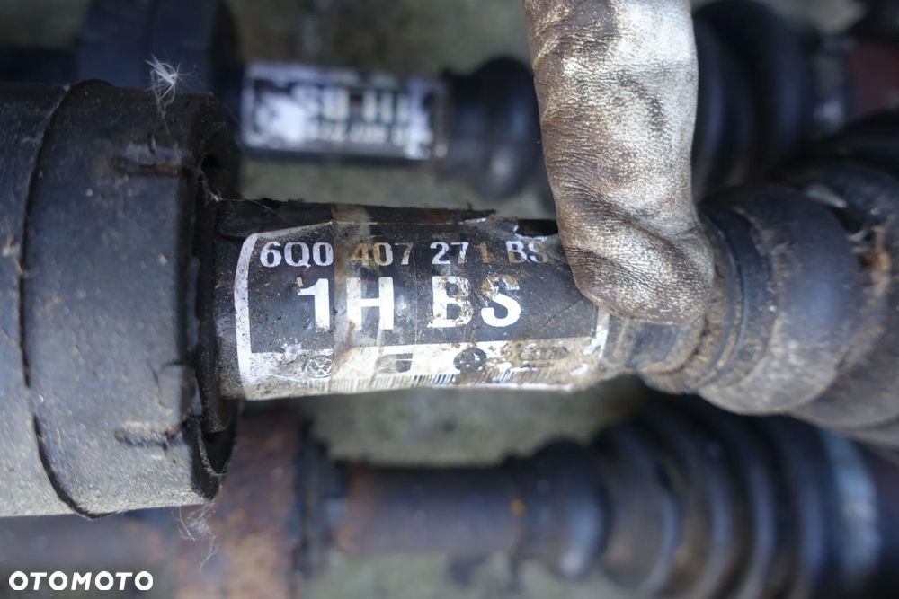 PÓŁOŚ LEWA PRAWA LUPO POLO IV IBIZA III FABIA 1.4 - 6