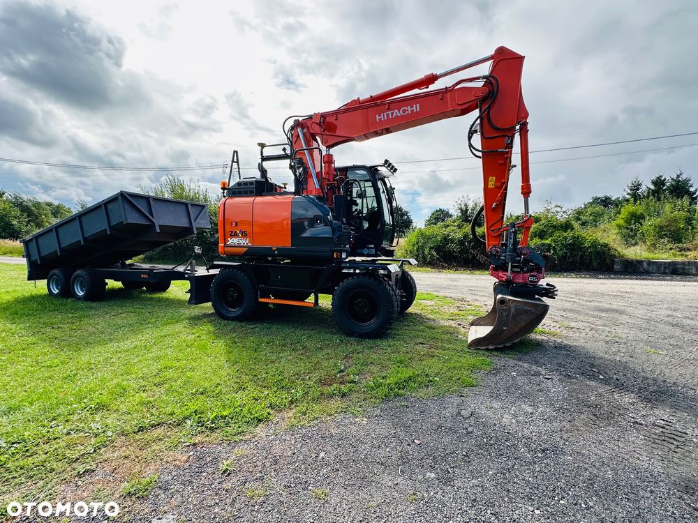 Hitachi Zx145W Rototilt,System Leica 3D,Przyczepa Polecam!!! - 5