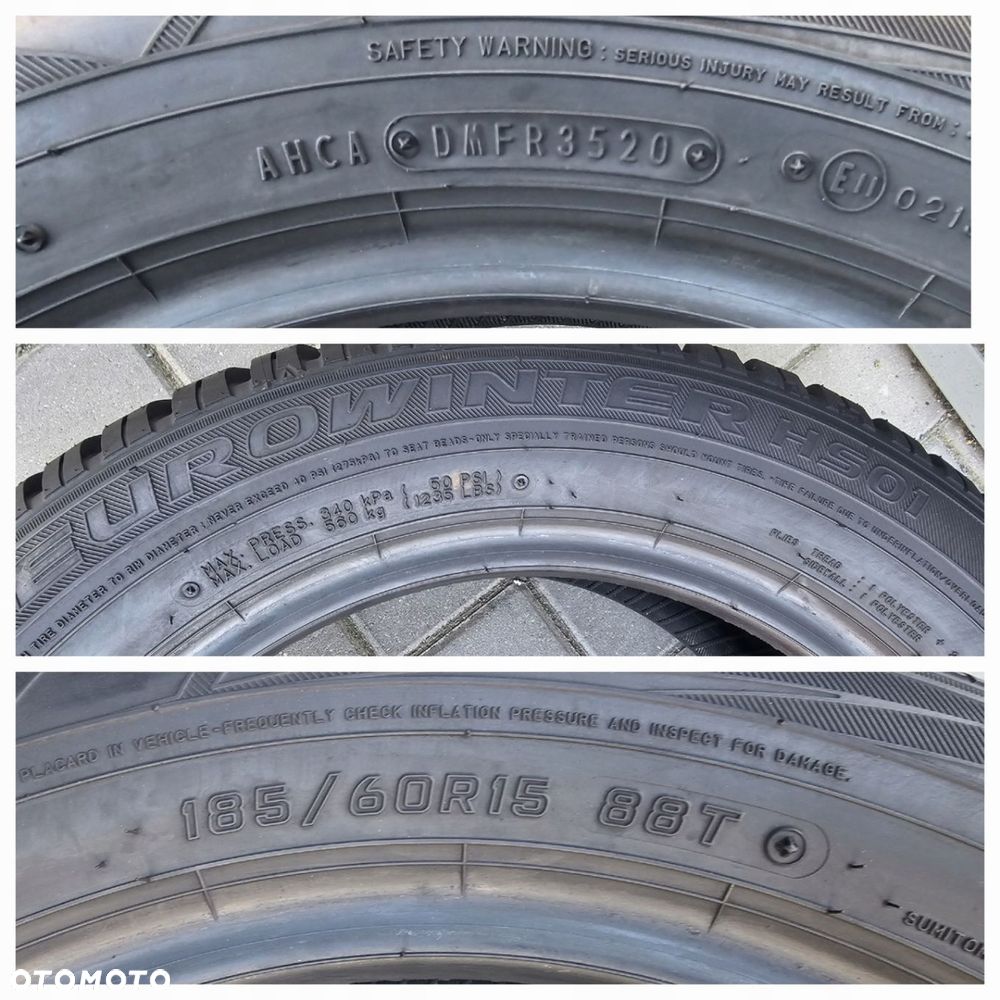 Falken EuroWinter HS01 185/60R15 88 T - 5