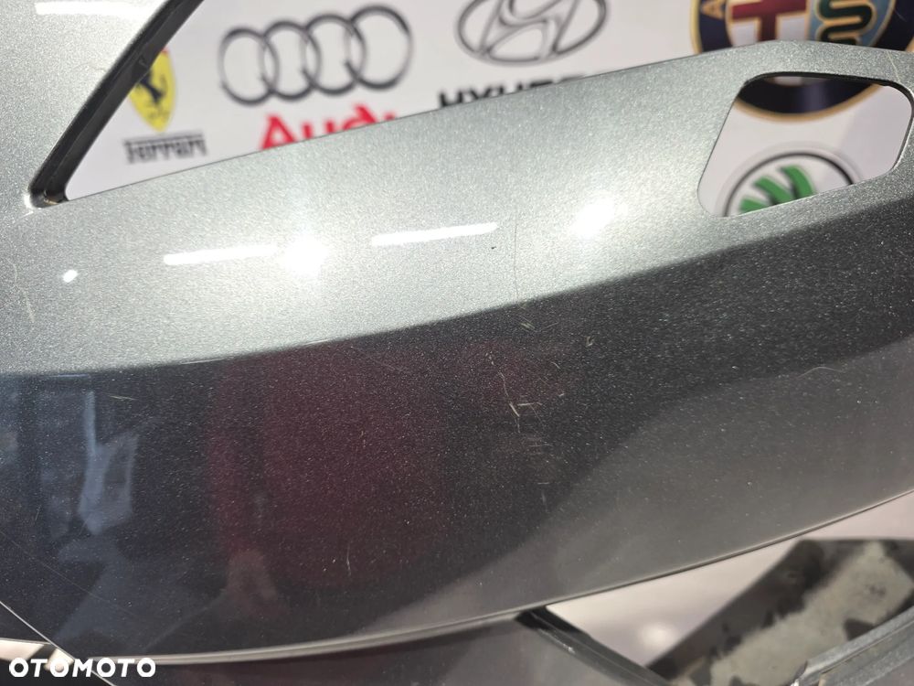 SEAT LEON III 5F0 FR 12- ŁADNY ZDERZAK PRZEDNI PRZÓD NA SPRYSKI + 4xPDC KOLOR SZARY METALIK NR 5F0807221M NR AUKCJI NZ2096 - 10