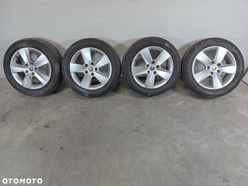 FELGI KOŁA SKODA OCTAVIA SUPERB 6,5 16 ET46 5E0601025H - 1
