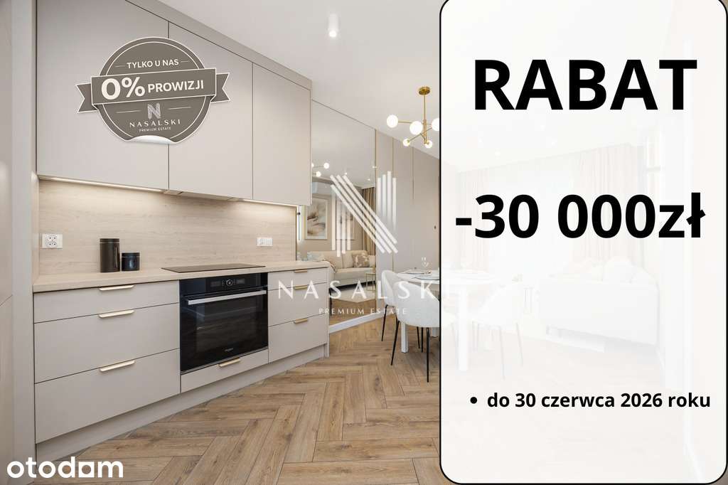 Mieszkanie 3 pokoje 60m2 Wysoki Standard Brak Pcc
