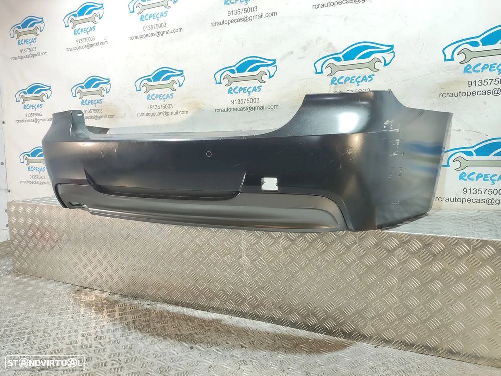 Parachoques Traseiro Trás Original BMW Serie 3 E90 Sedan LCI Pack M com sensores de estacionamento - 3