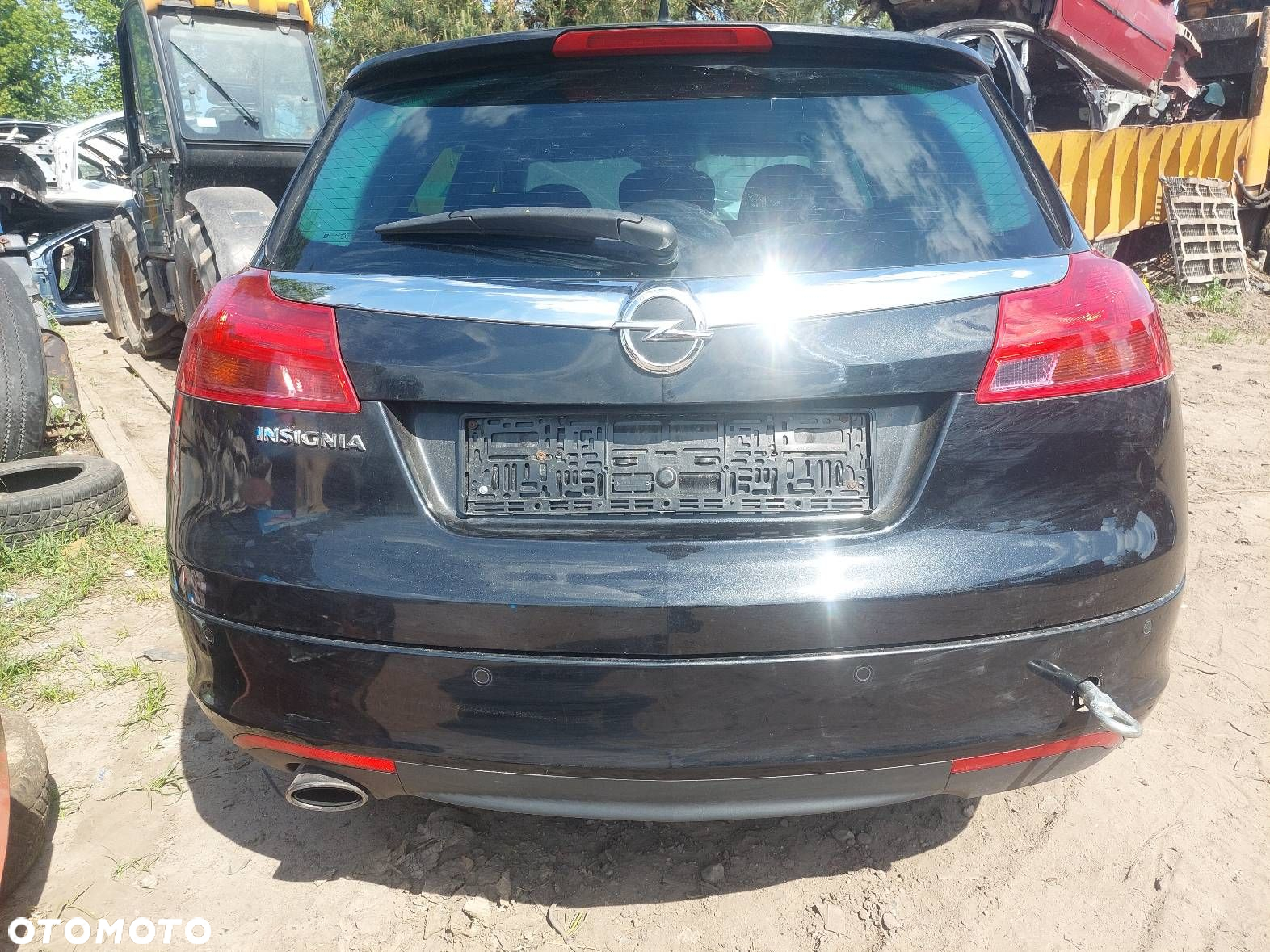 KOMPLETNY TYŁ OPEL INSIGNIA A Z22C KLAPA ZDERZAK LAMPY - 2