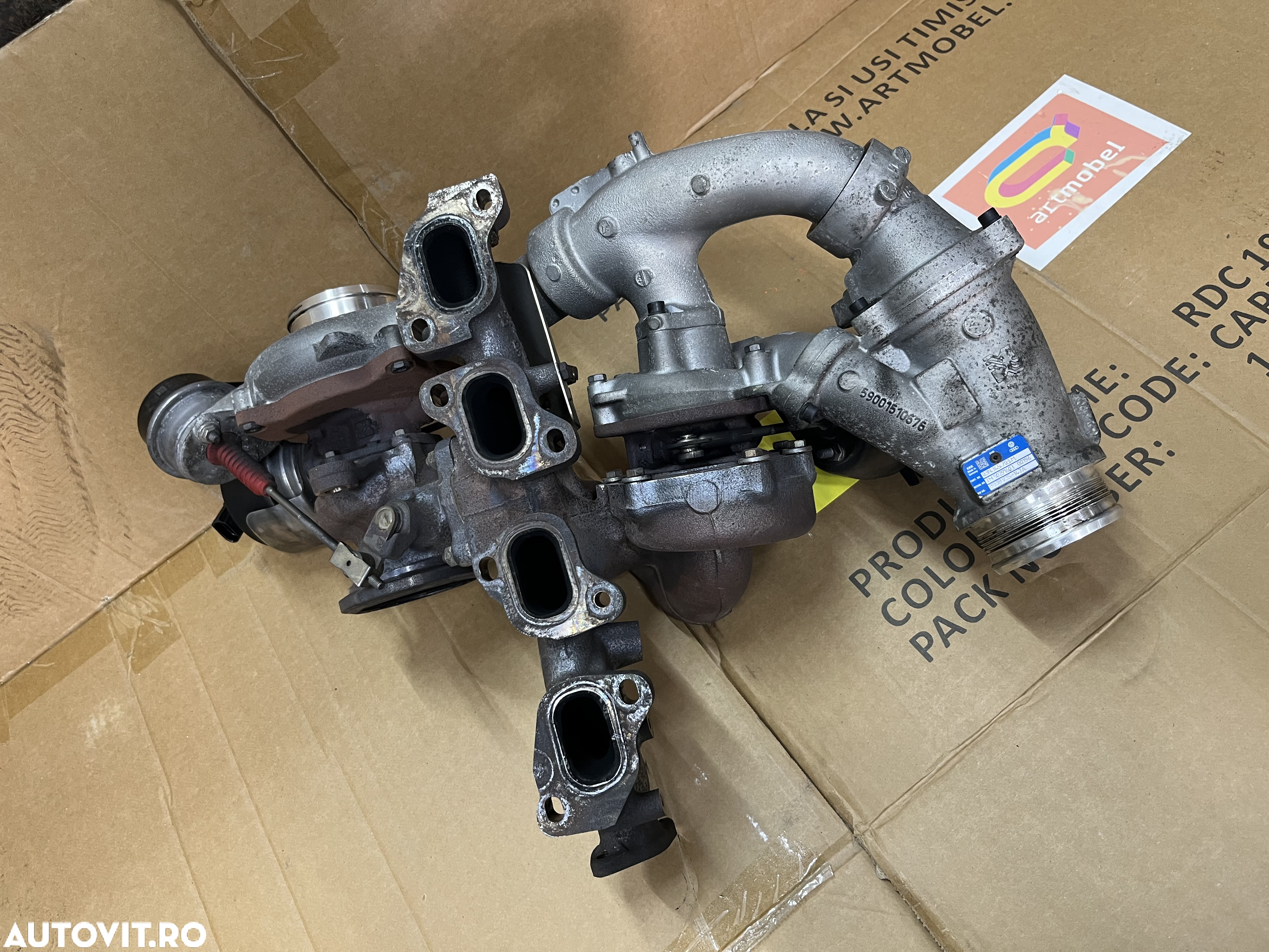 Turbine 03N145701M Vw T6 2.0 biturbo CXE 2017 - 6