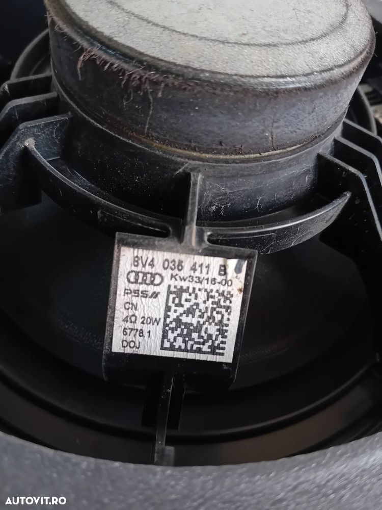 Difuzor Boxa Spate Audi A3 8V An 2013-2020 Cod 8V4035411B - 7