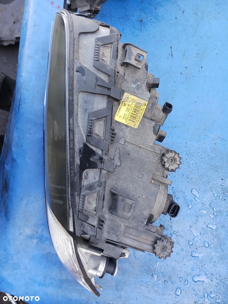 Maska 372/5 Srebrna lampa prawa lewa Pas przedni chłodnice BMW E46 2.0d 136KM przedlift - 7