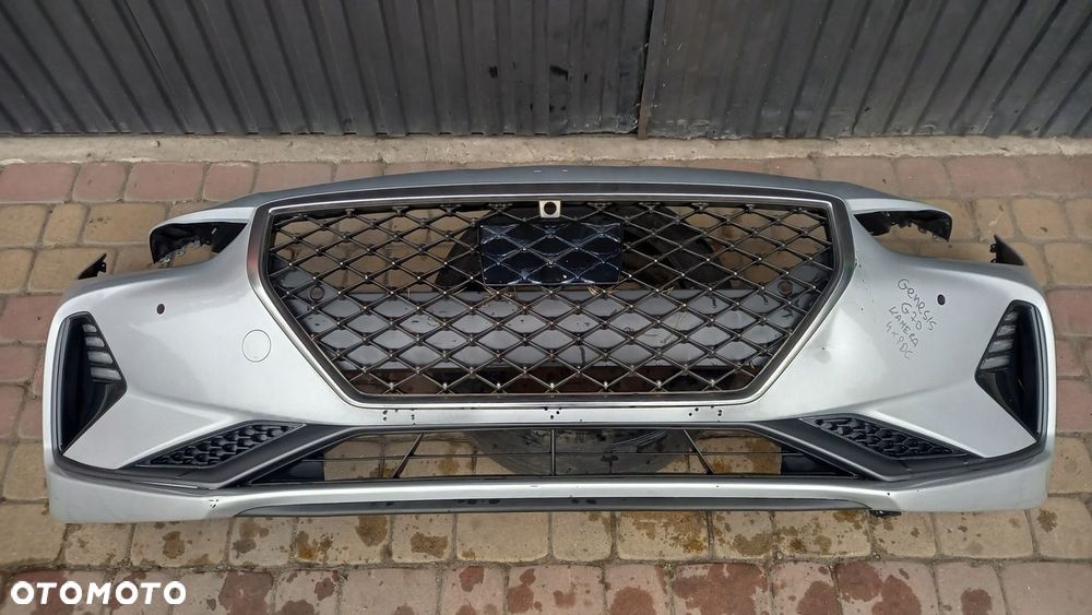 ZDERZAK PRZÓD GENESIS G70 2021 2022 POD 4xPDC KAMERA - 1