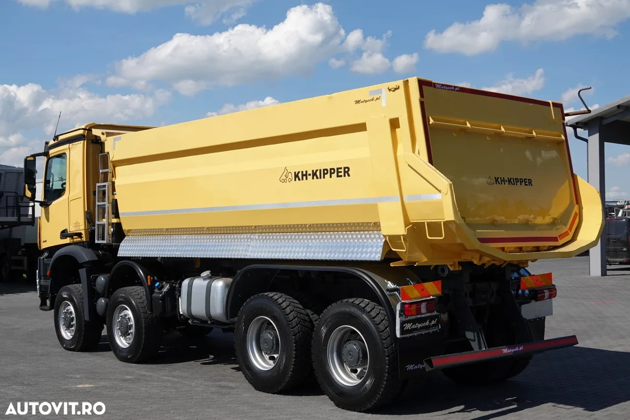 Mercedes-Benz AROCS 4145 / 8x8 / TIPPER SPATE / KH KIPPER / EURO 6 - 7