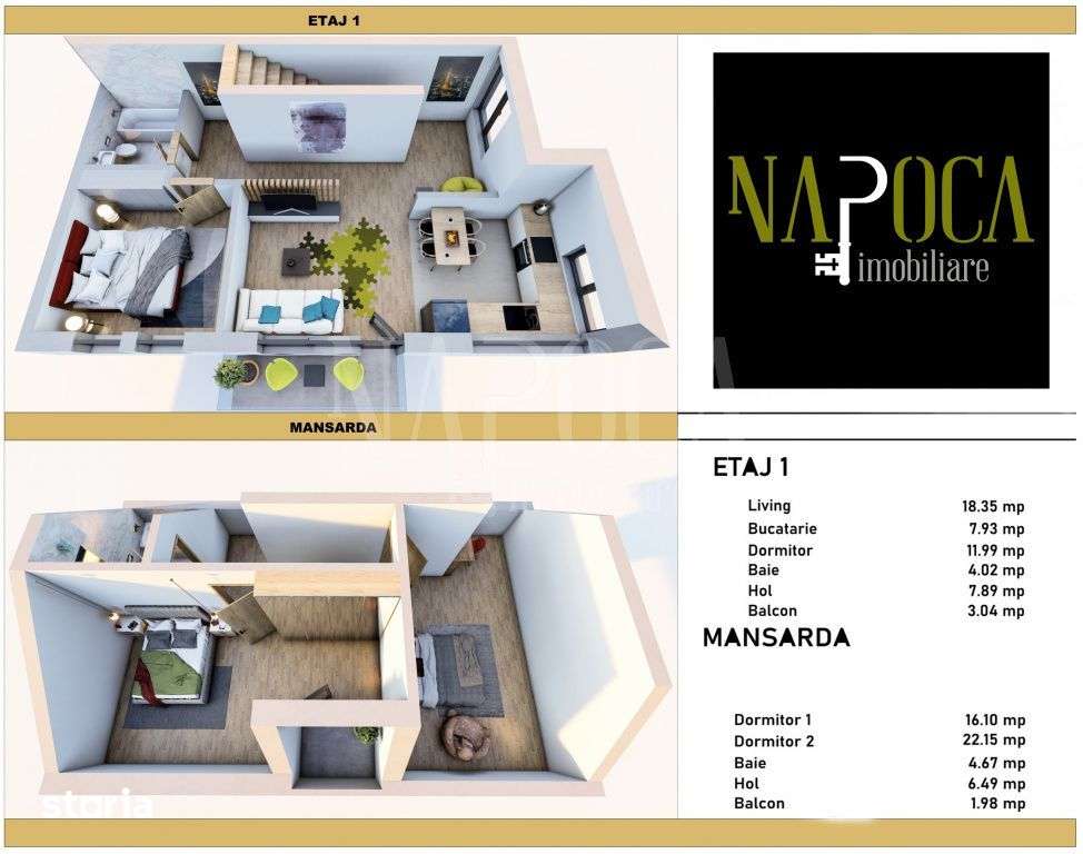 Apartament 4 camere de vanzare in Someseni, Cluj Napoca — fotografia 1