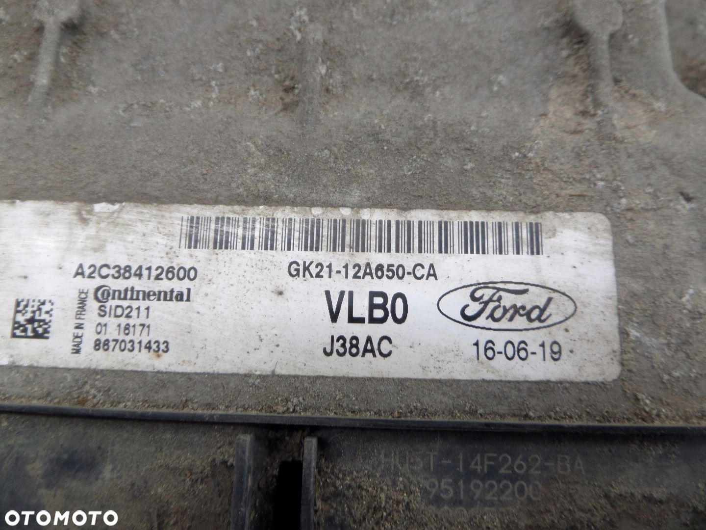STEROWNIK SILNIKA FORD TRANSIT GK21-12A650-CA - 5