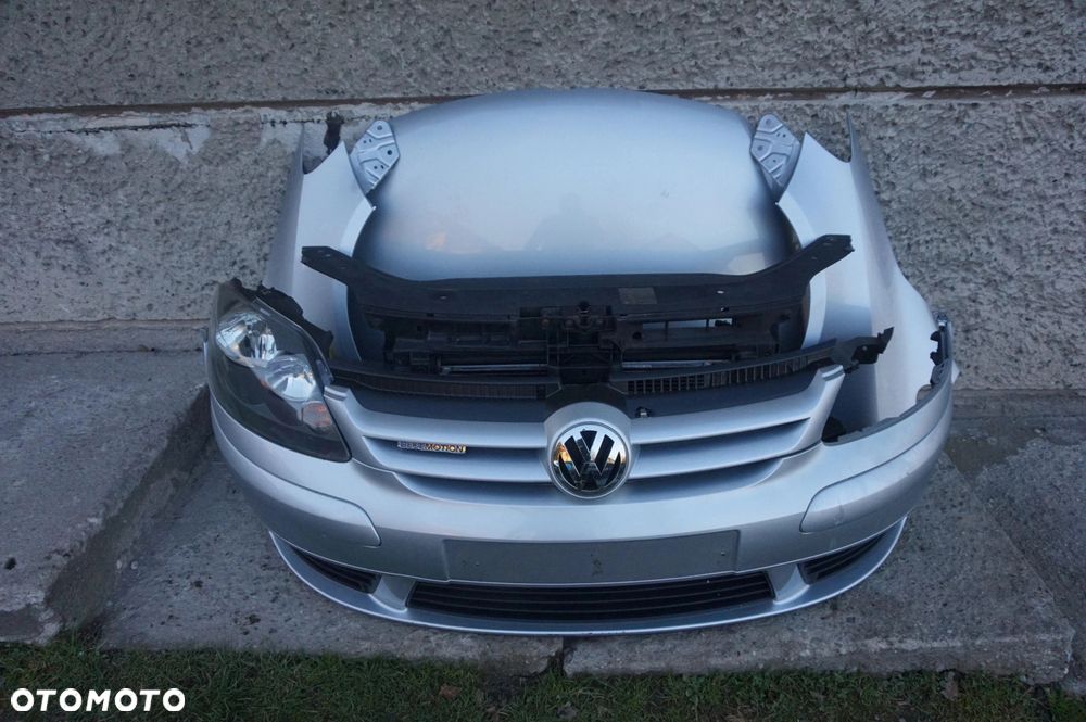 ZDERZAK MASKA BŁOTNIK KOMPLETNY PRZÓD VW GOLF V 5 PLUS - 1