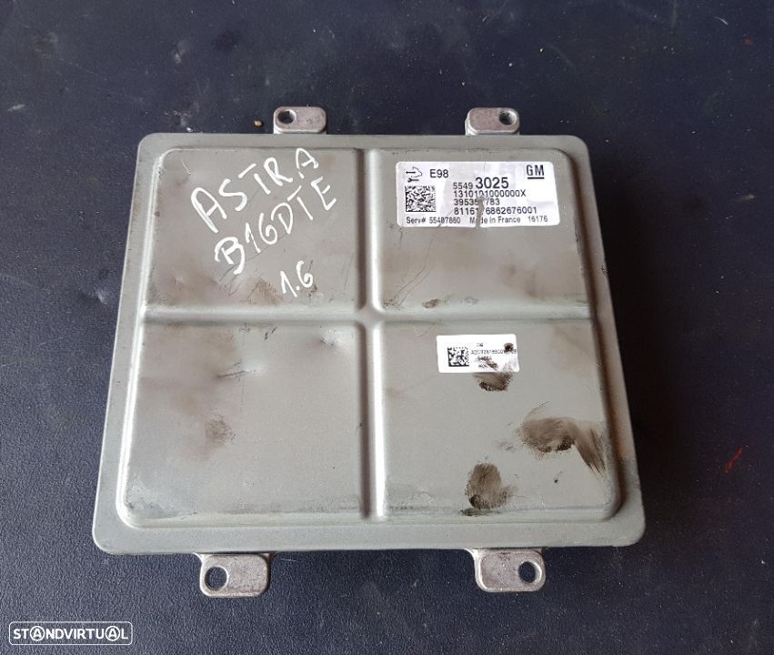Centralina Motor Opel Astra K 1.6 Cdti Ref. 55493025 - 1