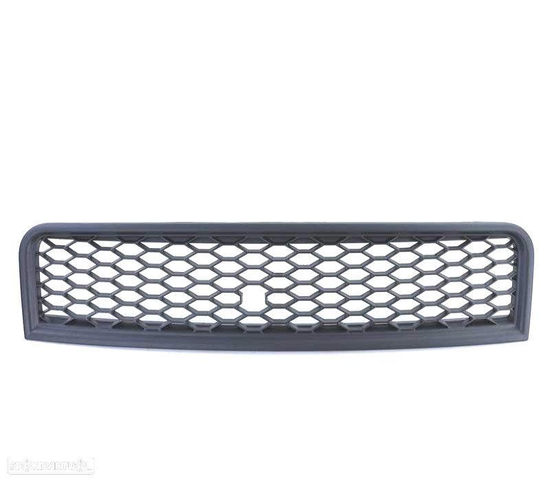GRELHA AUDI A4 B6 00-04 LOOK RS PRETO MATE - 4