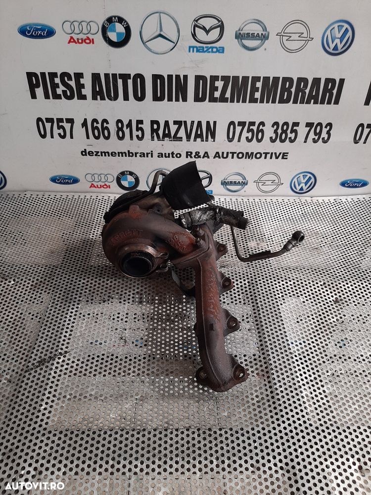 Turbo Turbina Ford Focus 2 Facelift C Max 1.6 Tdci 90 CP Euro 5 Motor GPDA Testata Cu Garantie Dezm - 5