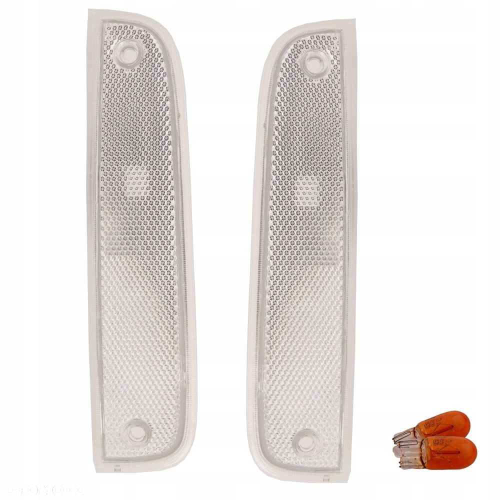 kierunkowskaz migacz pozycja lampa kpl tuning white jeep cherokee xj lift - 1