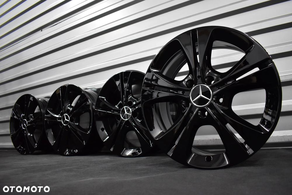 Felgi 5x112 R17 Mercedes A B C w204 w205 E CLA GLA V Vito ORYGINAŁ - 1