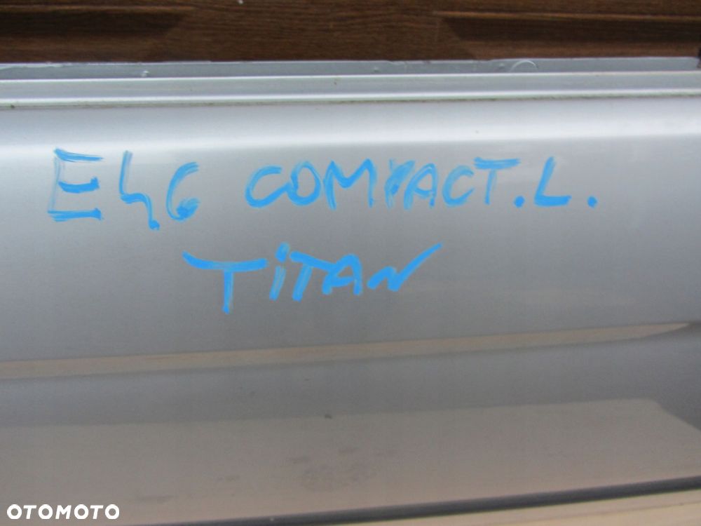 drzwi lewe przód bmw e46 compact titansilber - 2