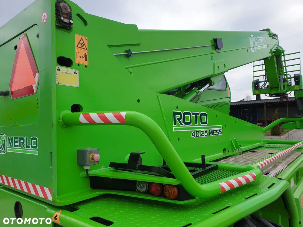 Merlo ROTO 40.25 TYLKO 5797MTG WIDŁY/WCIĄGARKA/PILOT SPROWADZONA SUPER STAN - 7