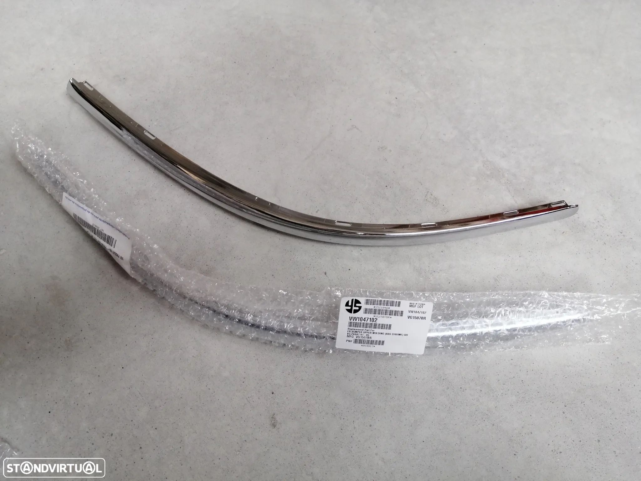Friso do parachoques da frente Vw Passat B5 de 2000 a 2005 NOVO - 1