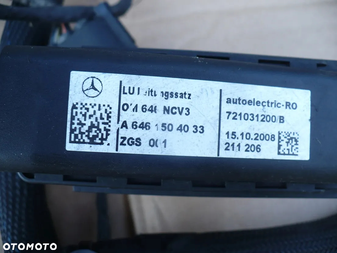 SPRINTER 906 06-11 2.2cdi OM646 INSTALACJA SILNIKA A6461504033 - 5