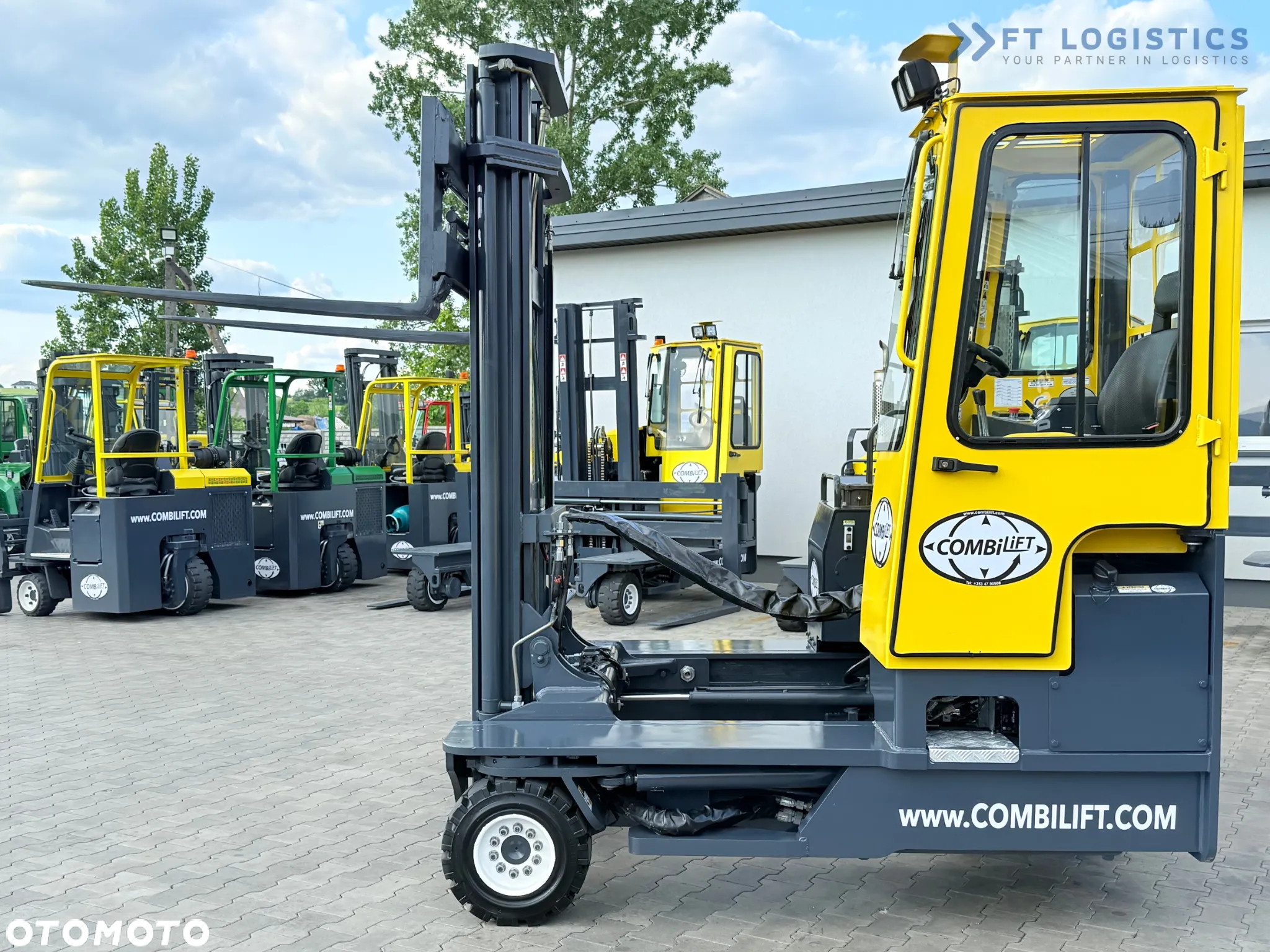 Combilift C4000 / DIESEL / DUPLEX - 4100MM / POZYCJONER / JEDYNIE 2951MTH / JAK NOWY - 23