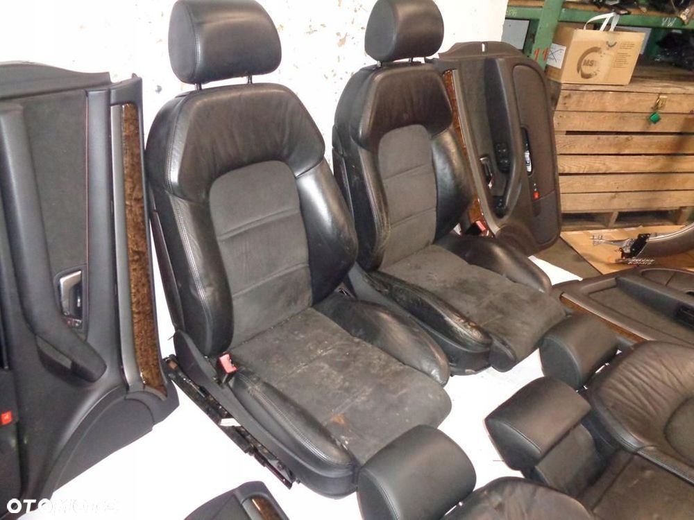 FOTELE SKÓRA ALCANTARA EL GRZANE AUDI A8 D3 - 7
