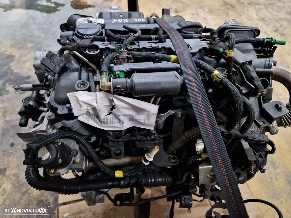 Motor usado para peças 9HX PEUGEOT 307 1.6 HDI 90CV CITROEN 9HZ 9H01 9H02 - 4