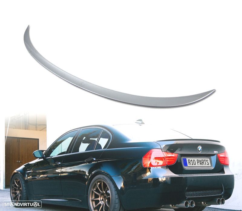 AILERON SPOILER TRASEIRO BMW E90 SEDÁN LOOK M3 ABS - 1