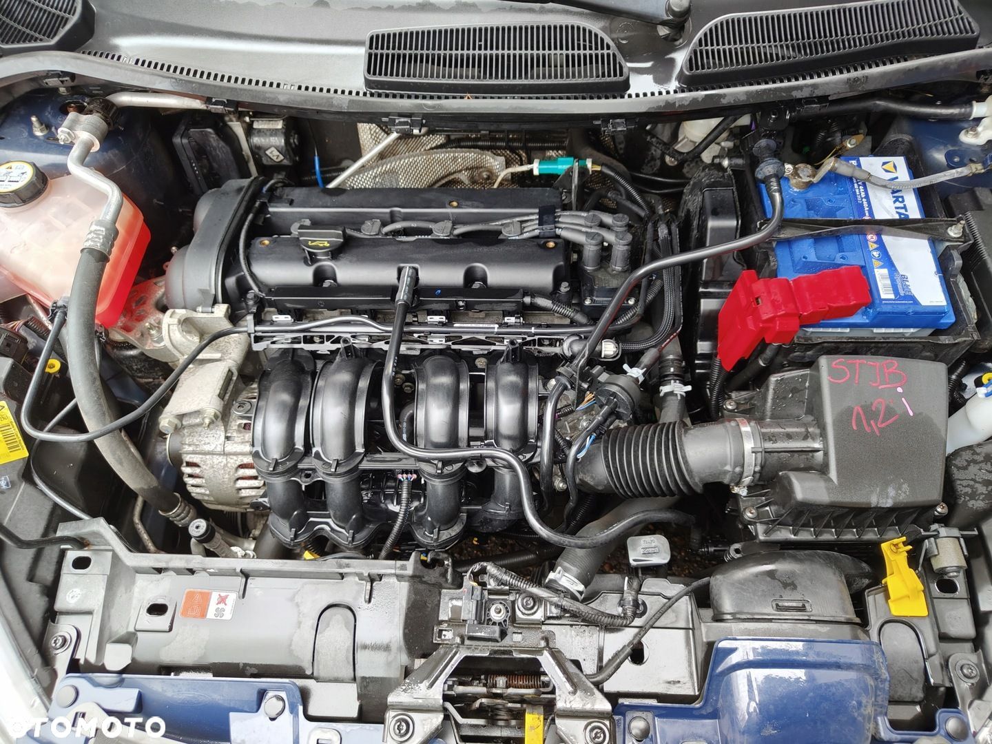 FORD FIESTA MK7 1.2 i 09R SILNIK KOMPLETNY STJB JAK NOWY - 1