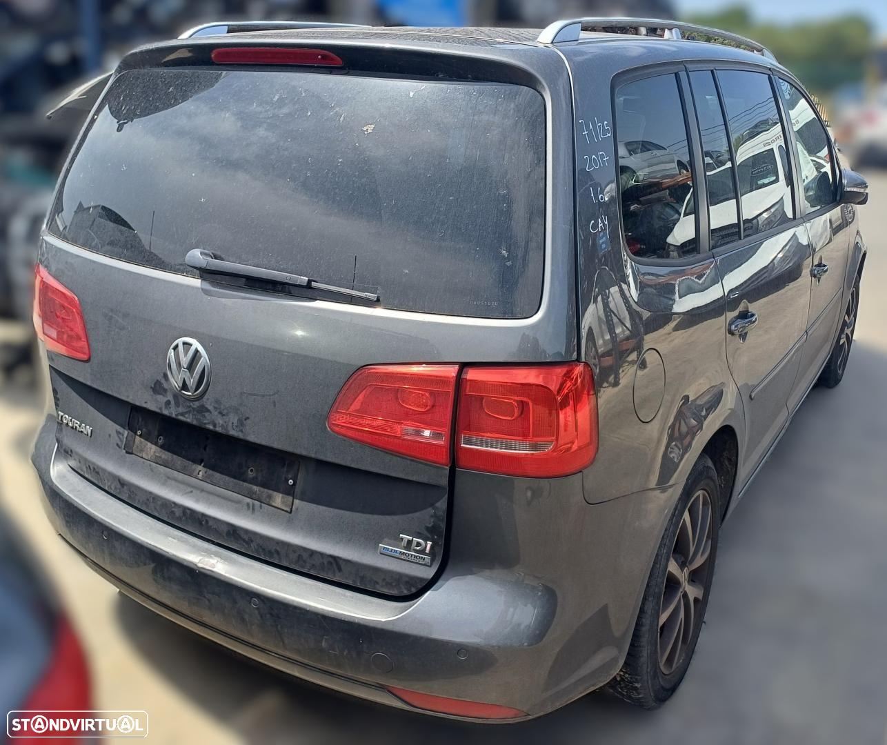 PEÇAS VOLKSWAGEN TOURAN (5T1) 1.6 TDI 2017 - 5