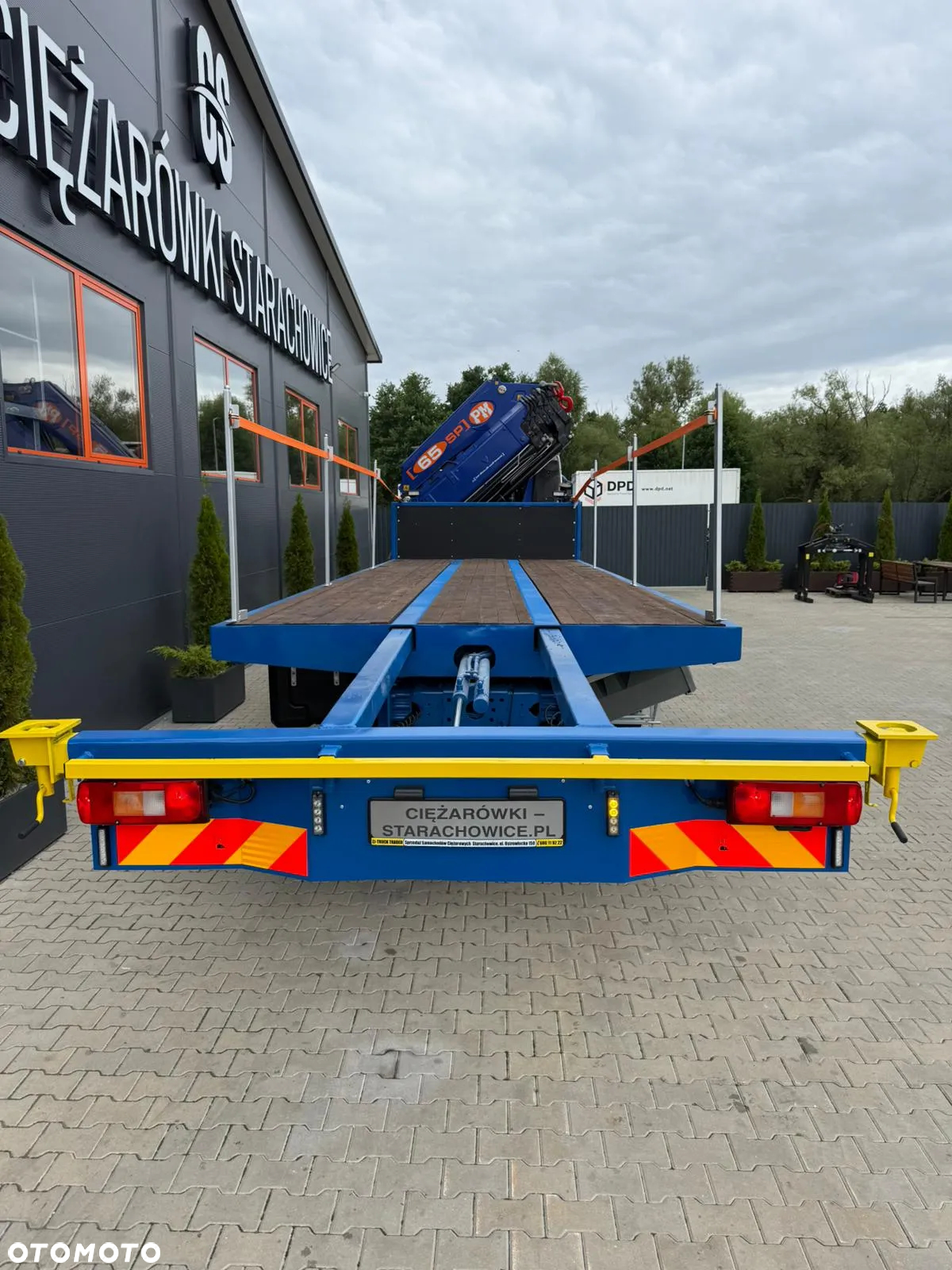Volvo FM FH 450 8x4 8x2 // dzwig PM65 rok 2016 !!! 22 TONY !!+ platforma // kran crane żuraw hds - 11