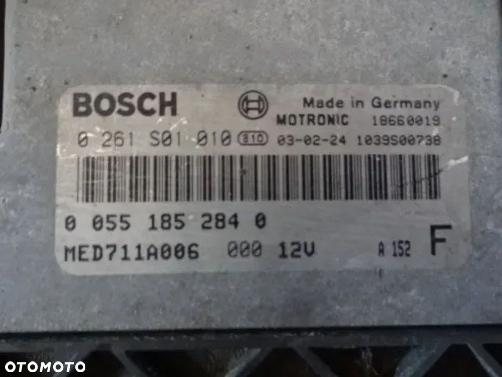 ALFA 156 2.0 JTS STEROWNIK SILNIKA 551852840 - 2
