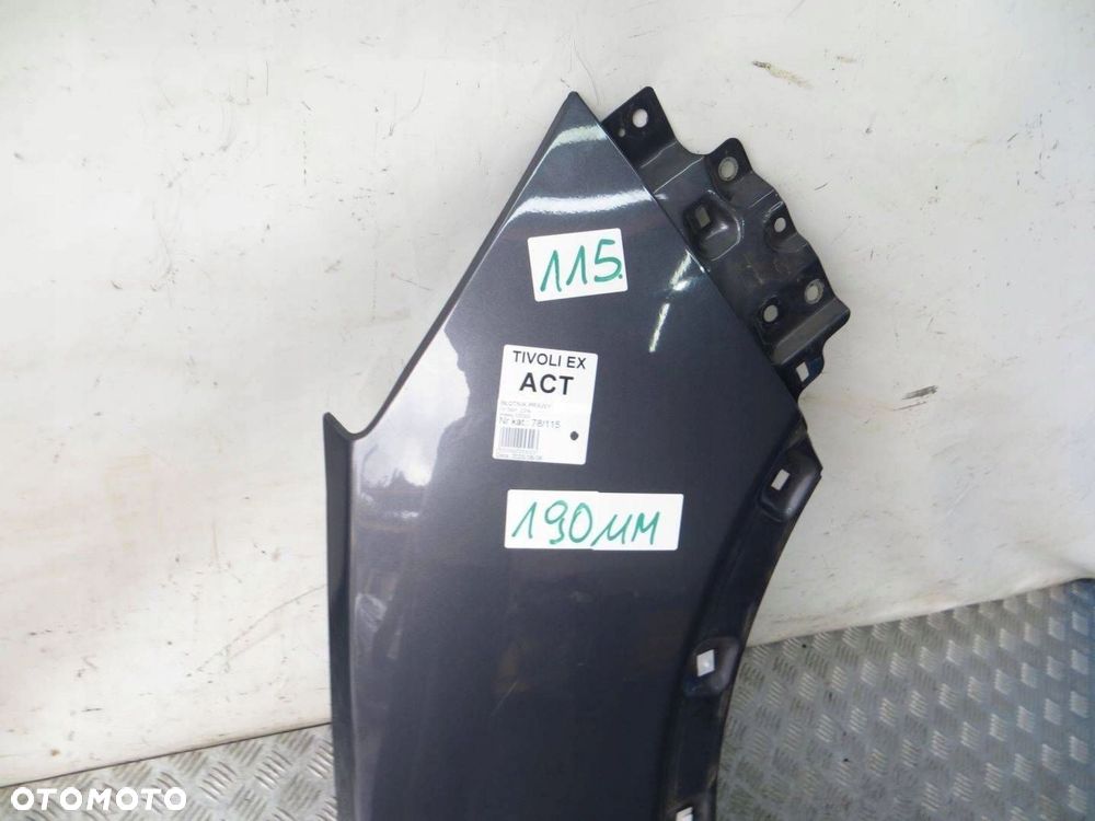 SSANGYONG TIVOLI BŁOTNIK PRAWY PRZÓD ACT 14- - 3