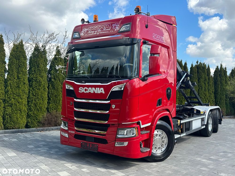 Scania / R500 / 6X2 / HAKOWIEC / Oś-SKRĘTNA-PODNOSZONA / - 8