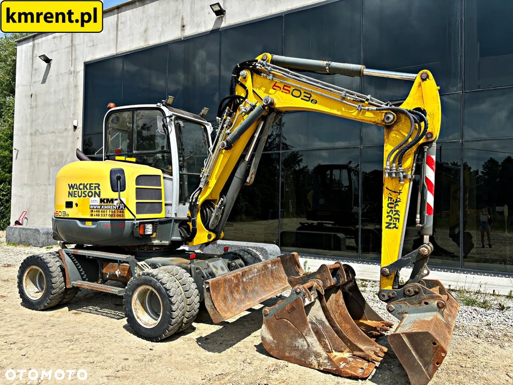 Wacker Neuson 6503 -2 KOPARKA KOŁOWA 2015R. | EW 65 KOMATSU PW 98 LIEBHERR A 309 VOLVO EW60 - 5