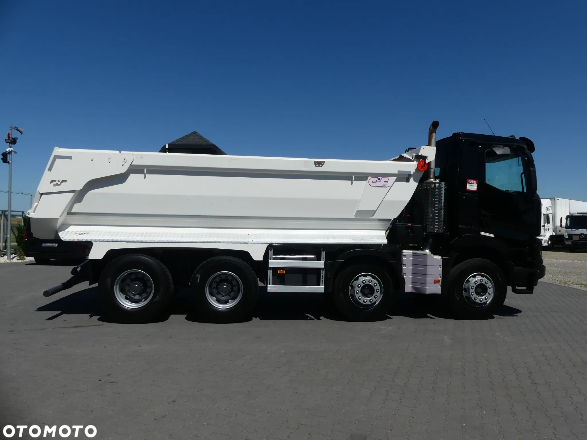 Renault C480 SILNIK 13L  / 8x4 / WYWROTKA / HYDRAULICZNA TYLNA KLAPA / - 11