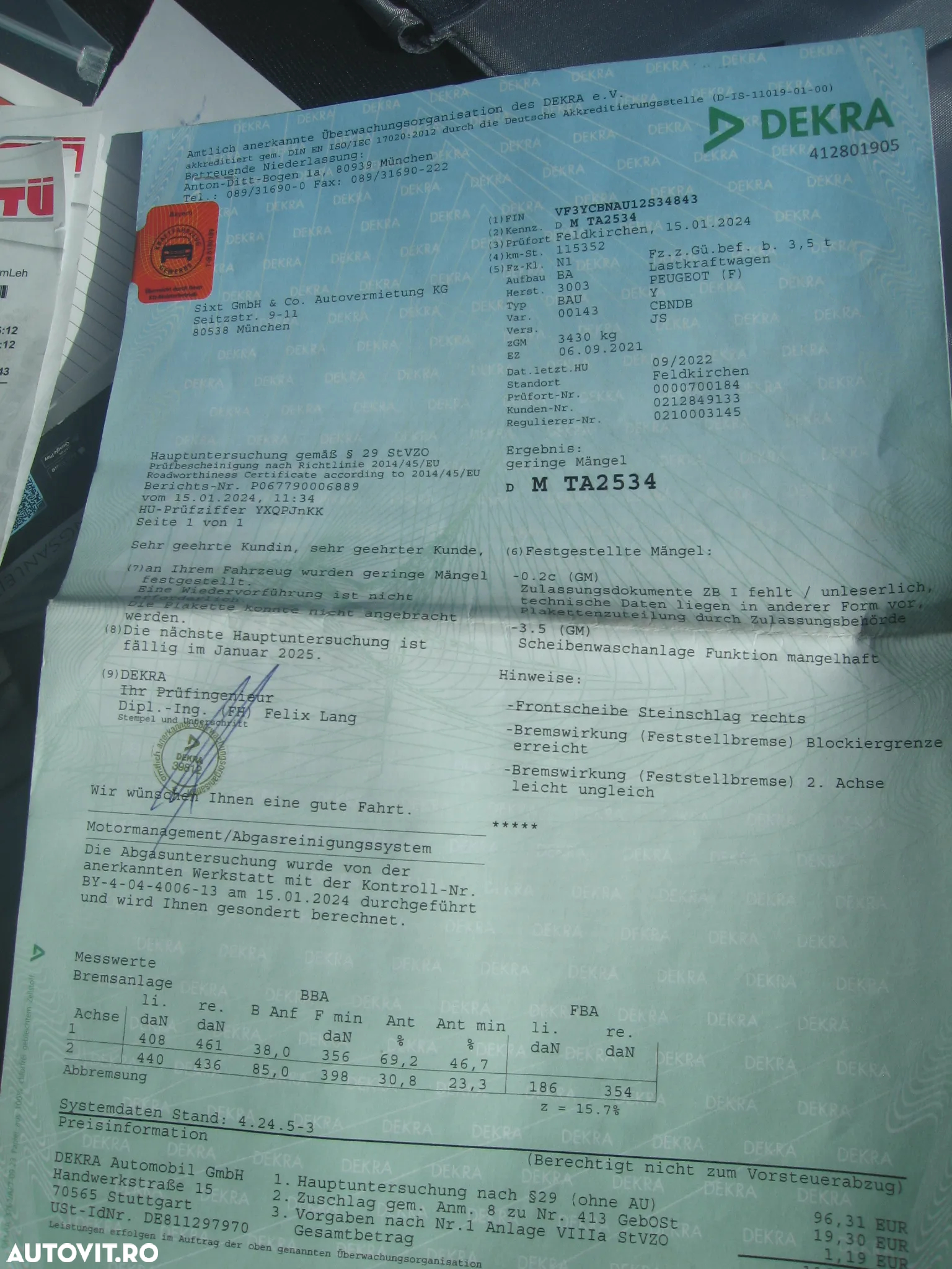 Peugeot BOXER KOFER CU LIFT DHOLLANDIA, AC. EURO VI. - 21