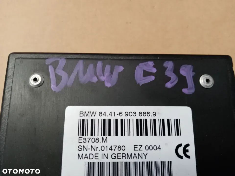 Moduł sterownik ECU sterowania głosem BMW 5 E39 6903886 - 5