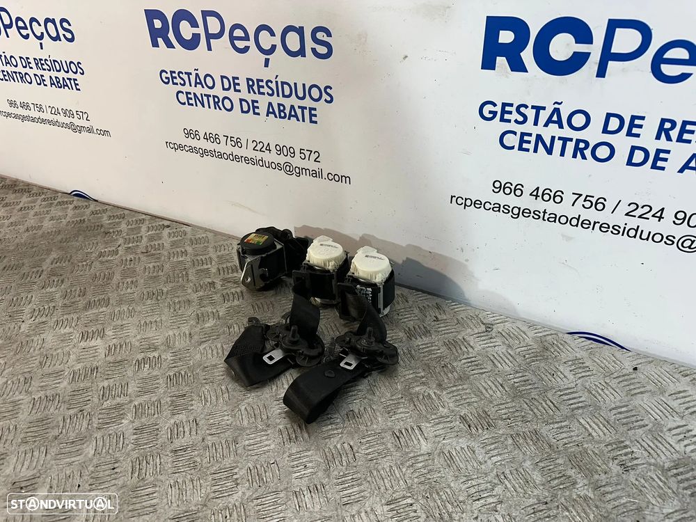 .Conjunto Cinto De Segurança Frente Frontal Direito Esquerdo Tras Traseiro Original BMW Serie 1 E87 5 portas Serie 3 e90 Carro Sedan 2004 - 2013 - 4