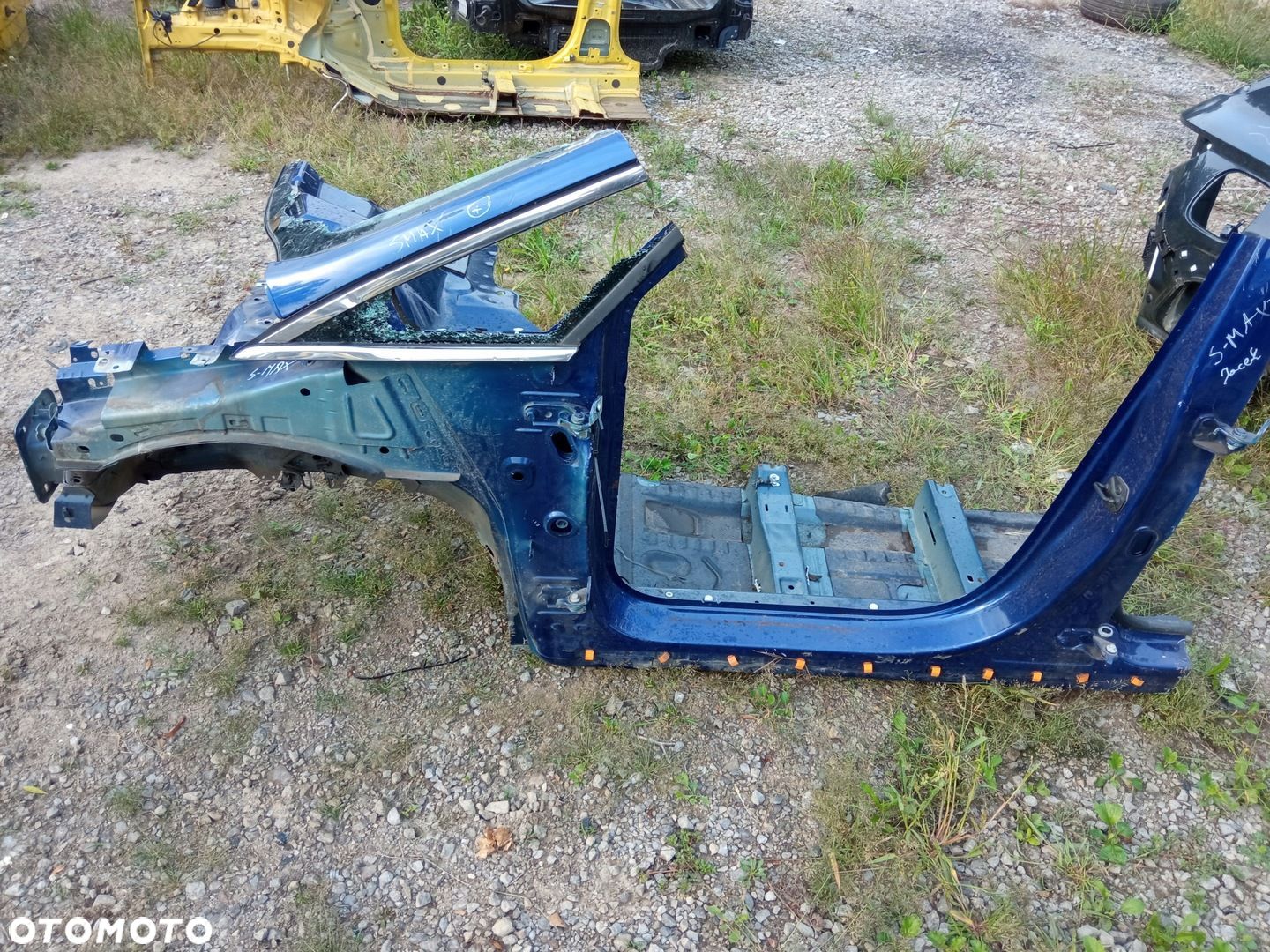 FORD S-MAX MK2 ĆWIARTKA LEWA PRZEDNIA PRZÓD SŁUPEK PRÓG - 1