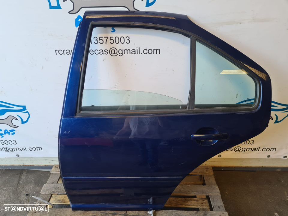PORTA TRASEIRA TRÁS ESQUERDA VW VOLKSWAGEN BORA FECHO ELEVADOR MOTOR PUXADOR VIDRO - 3