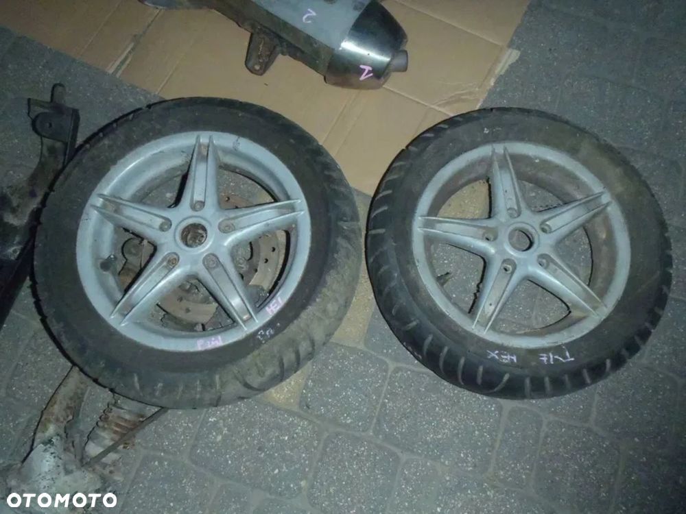 koło felga opona piaggio hexagon dużo częsci - 3
