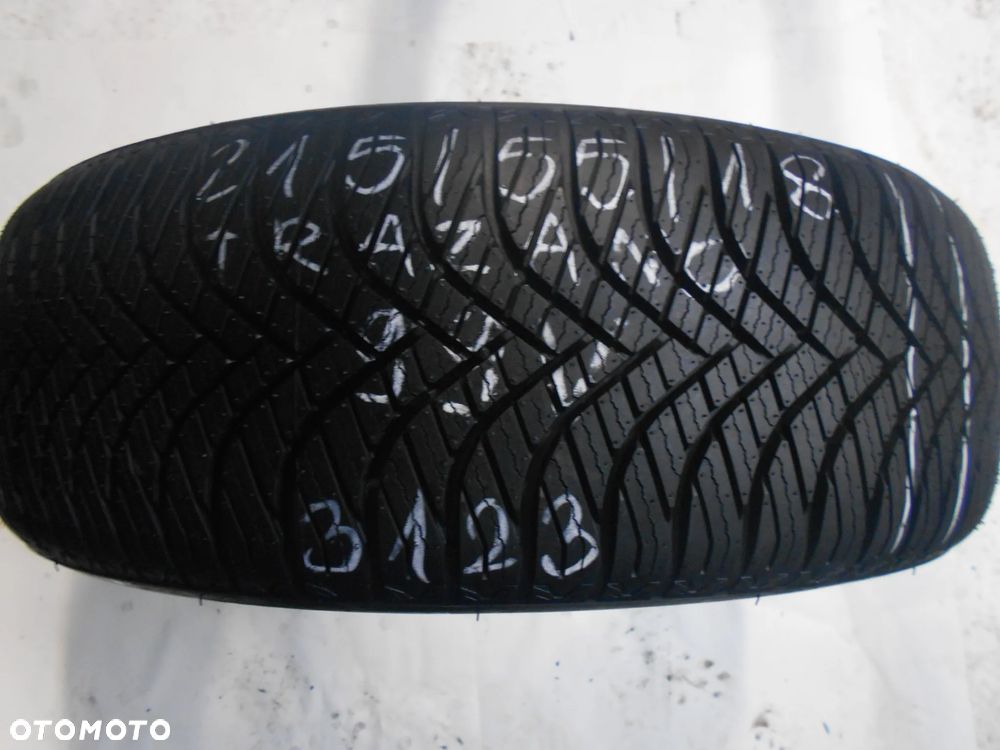 OPONA POJEDYNKA  215/55R18 TRAZANO ALLSEASON ELITE Z-401 DOT 3123 8MM - 1