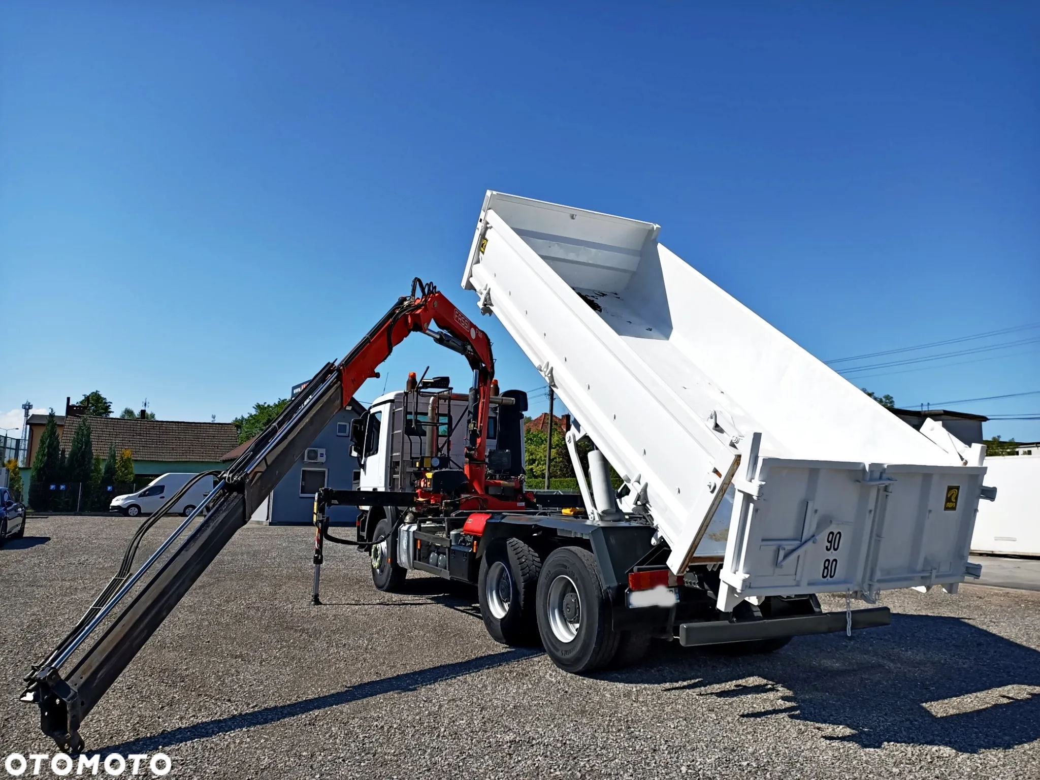 Mercedes-Benz Actros 2636 6x4 HDS Żuraw Dźwig Fassi Wywrotka Hydroburta - 4