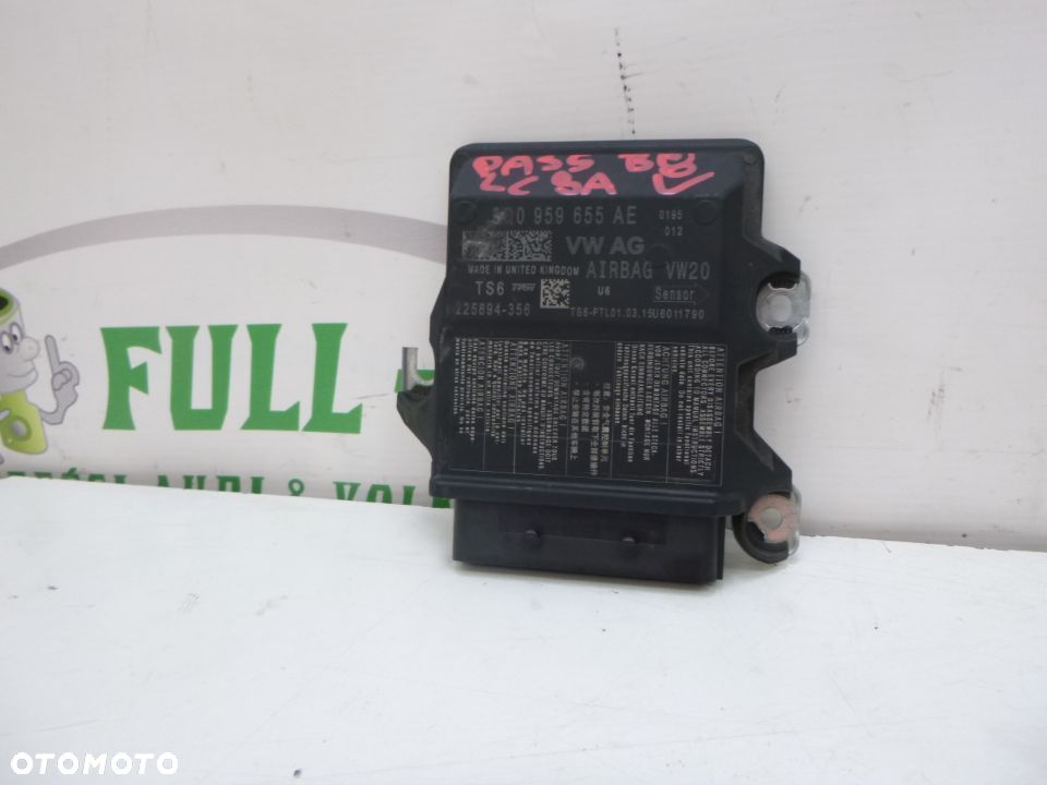 VW PASSAT B8 MODUL SENSOR AIRBAG 3Q0959655AE