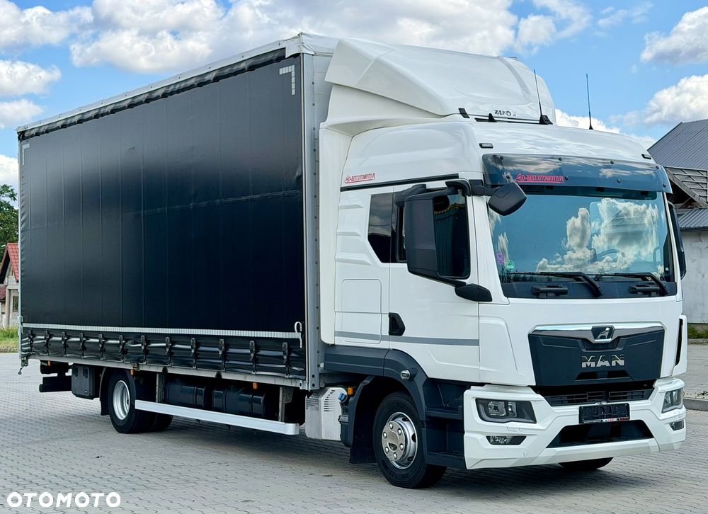 MAN TGL 12.250 / FIRANKA / 18 EUROPALET / AUTOMAT / SYPIALKA / DWA ŁÓŻKA / 2021 ROK / SPROWADZONY - 2