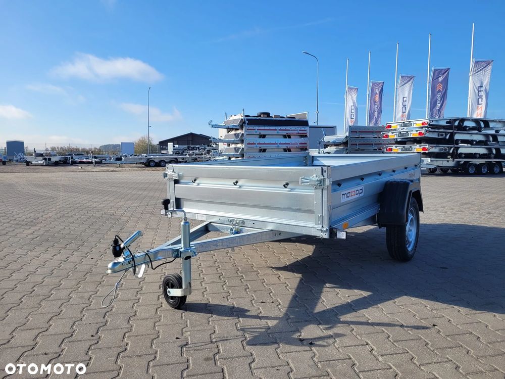 Zaslaw Dostawa Przyczepka samochodowa uchylna DMC750kg 233x132x35cm SOLIDNA I MOCNA! HIT! - 11