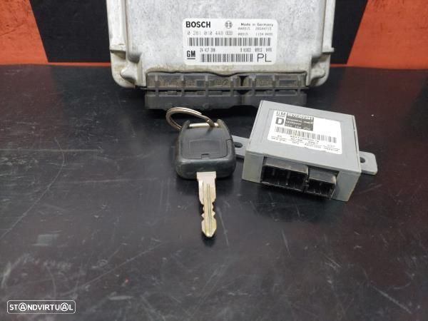 Conjunto Centralina Motor + Ignição Opel Frontera B (U99) - 2