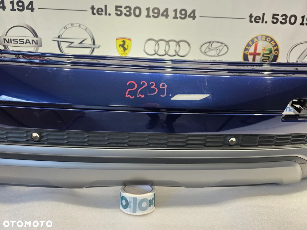 AUDI Q7 II 4M0 LIFT 19- S-LINE BARDZO ŁADNY ZDERZAK TYLNY TYLNI TYŁ NA 6xPDC POD HAK NR 4M0807527L / 4M0807527M + 4M0807511 + 4M0807568B NR AUKCJI NZ2239 - 8